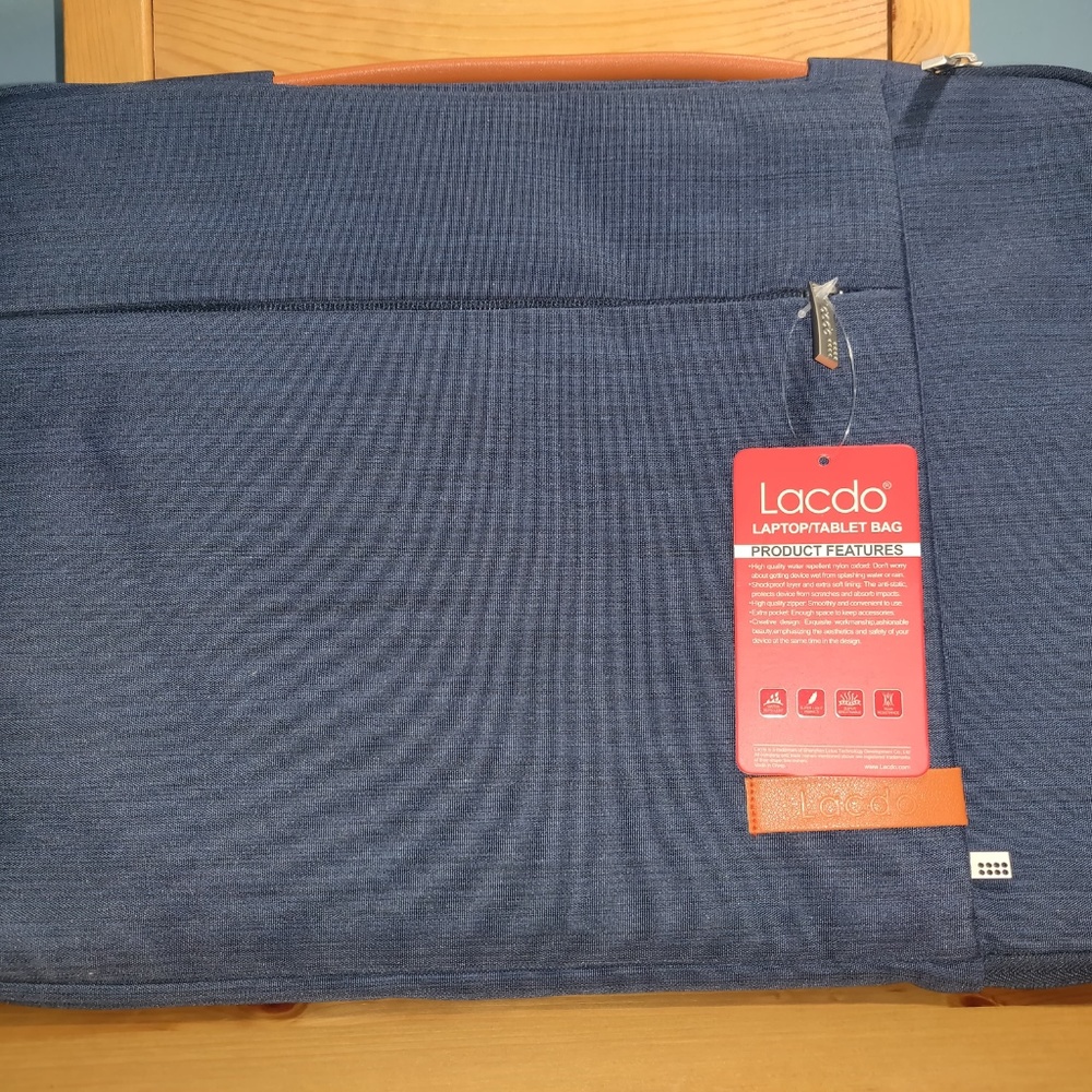 Lacdo 360° Protective Laptop Sleeve Case Briefcase